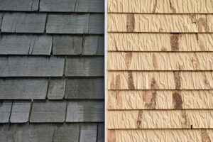 Clapboard vs. Shingle Siding