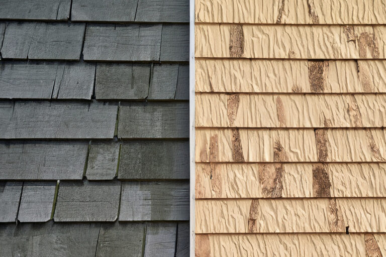 Clapboard vs. Shingle Siding