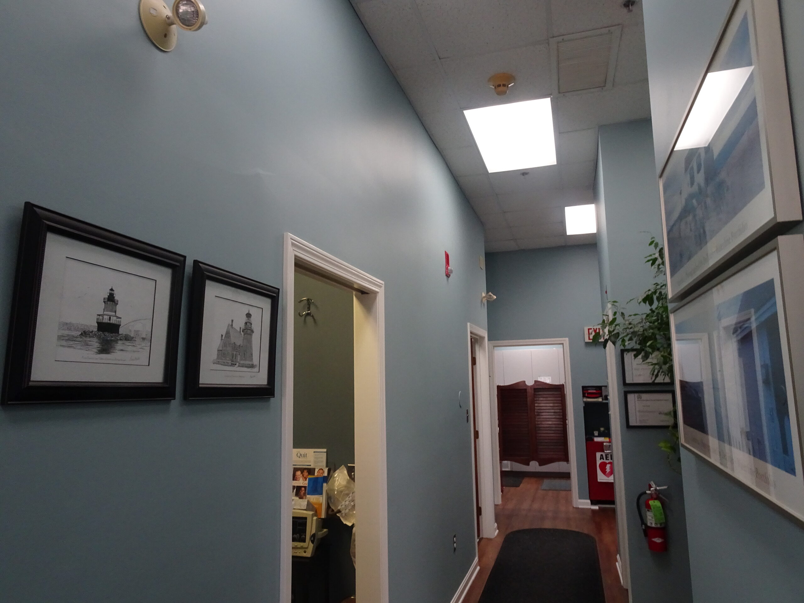 healthcare office painting