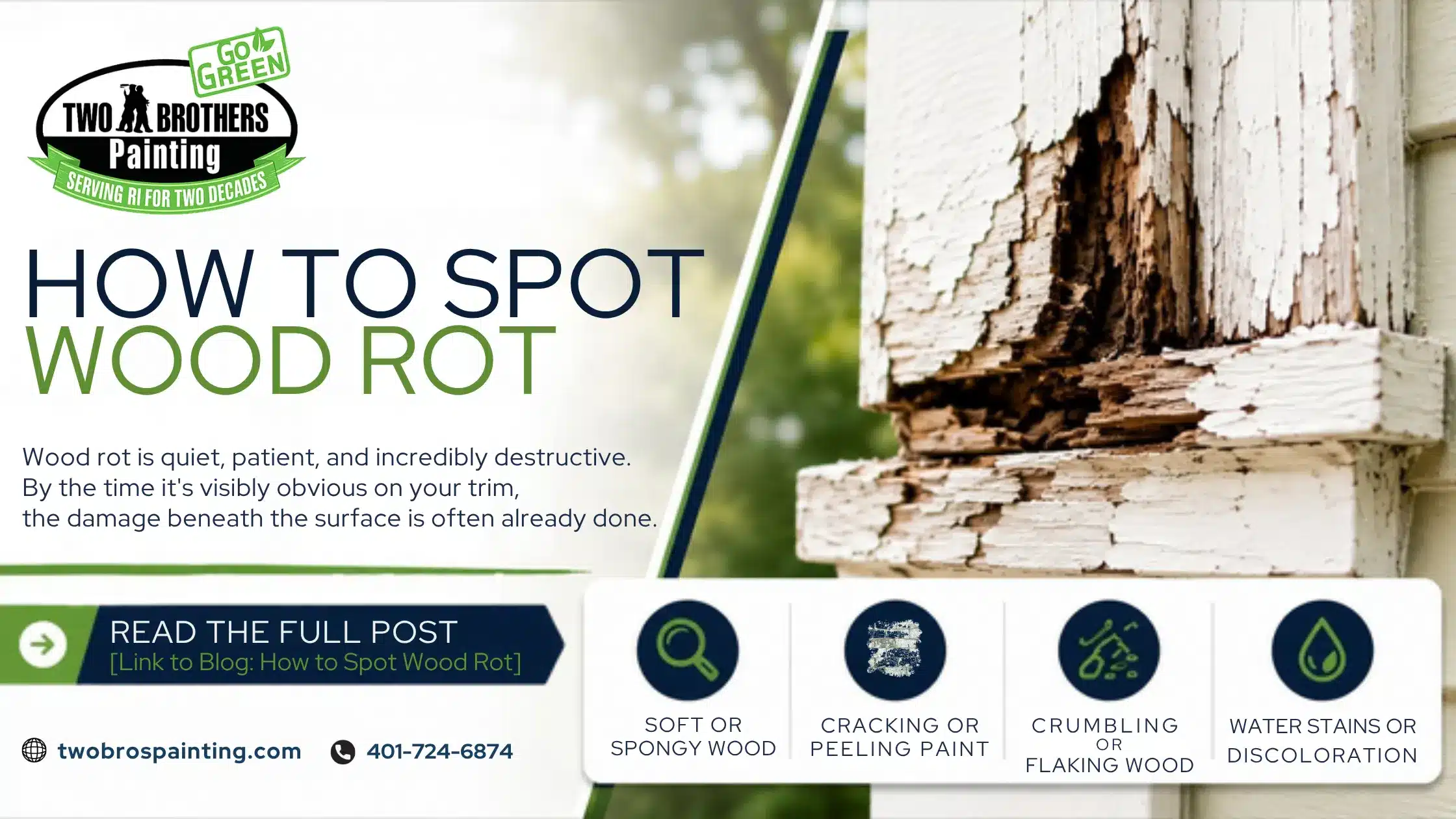 How to Spot Wood Rot Before It Destroys Your Trim